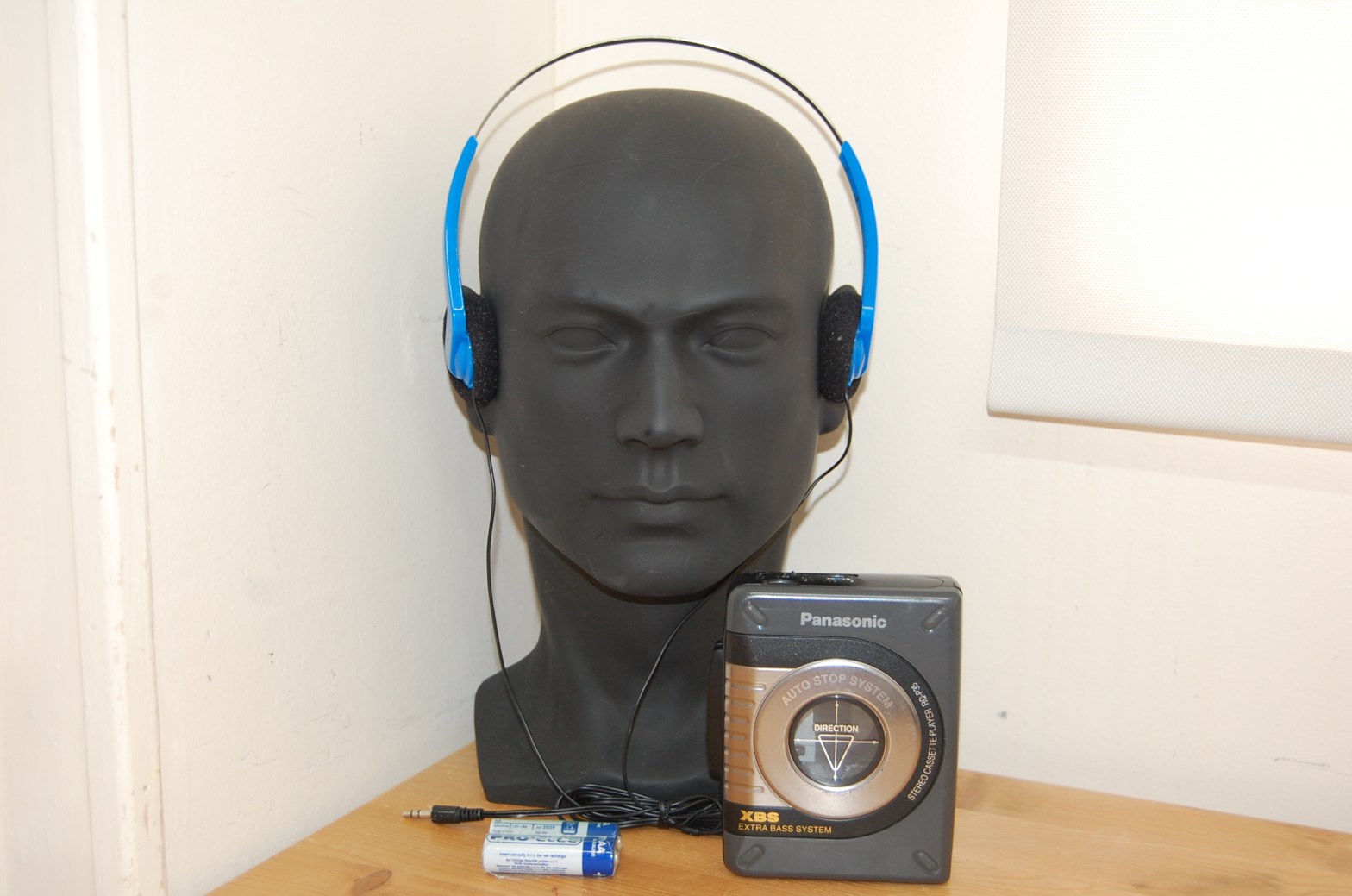 REFURBISHED Panasonic RQ-P35 Stereo Cassette Player XBS Walkman New Belt Retro