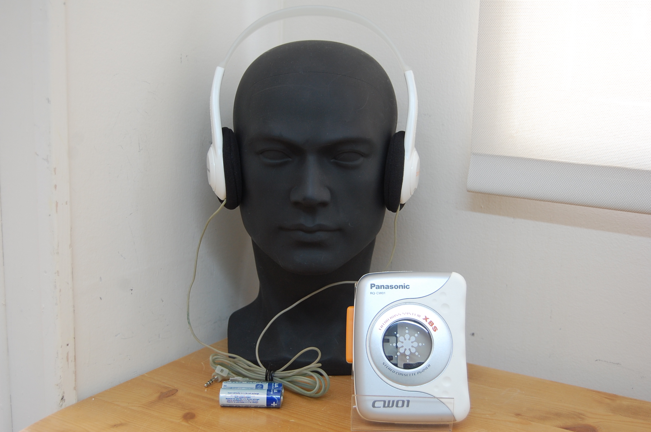 REFURBISHED Panasonic RQ-CW01 Walkman Stereo Cassette Player XBS Headphones