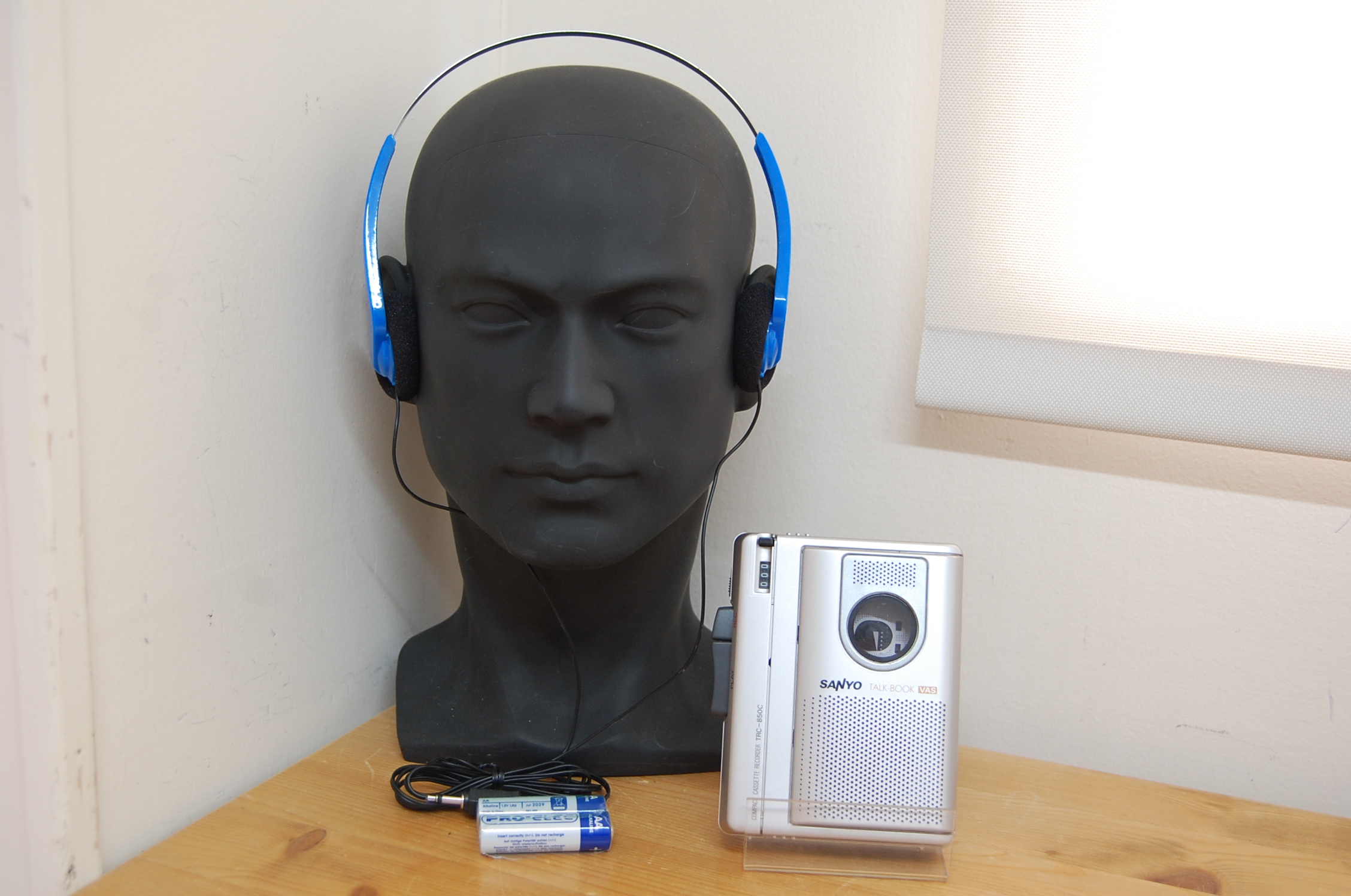 REFURBISHED Sanyo Compact Cassette Recorder TRC-850C Talk-Book Dictaphone Case