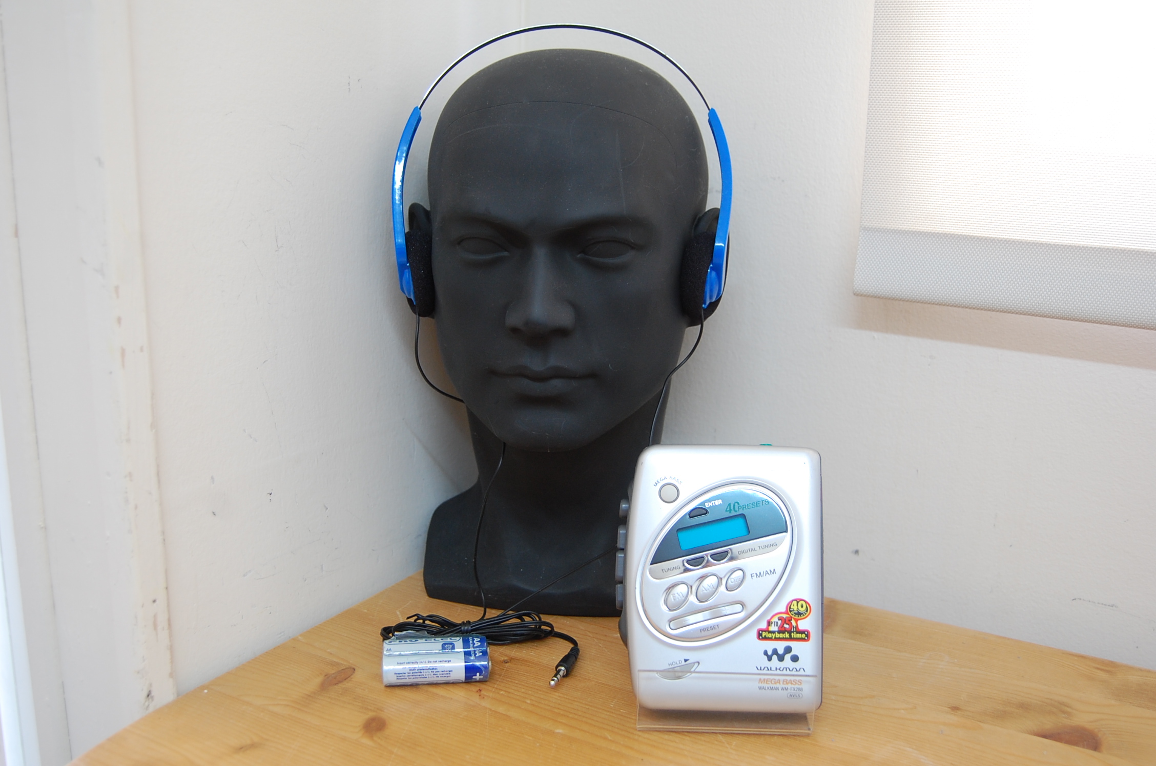 REFURBISHED Sony WM-FX288 Stereo Radio Cassette Player Walkman New Belt Vintage