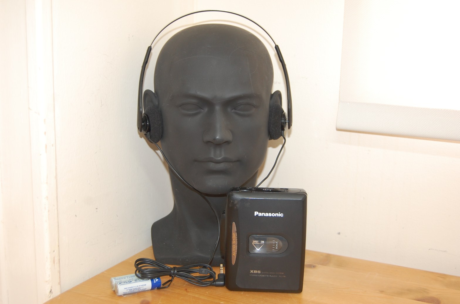 REFURBISHED Panasonic RQ-P41 Stereo Cassette Player XBS Walkman New Belt Retro