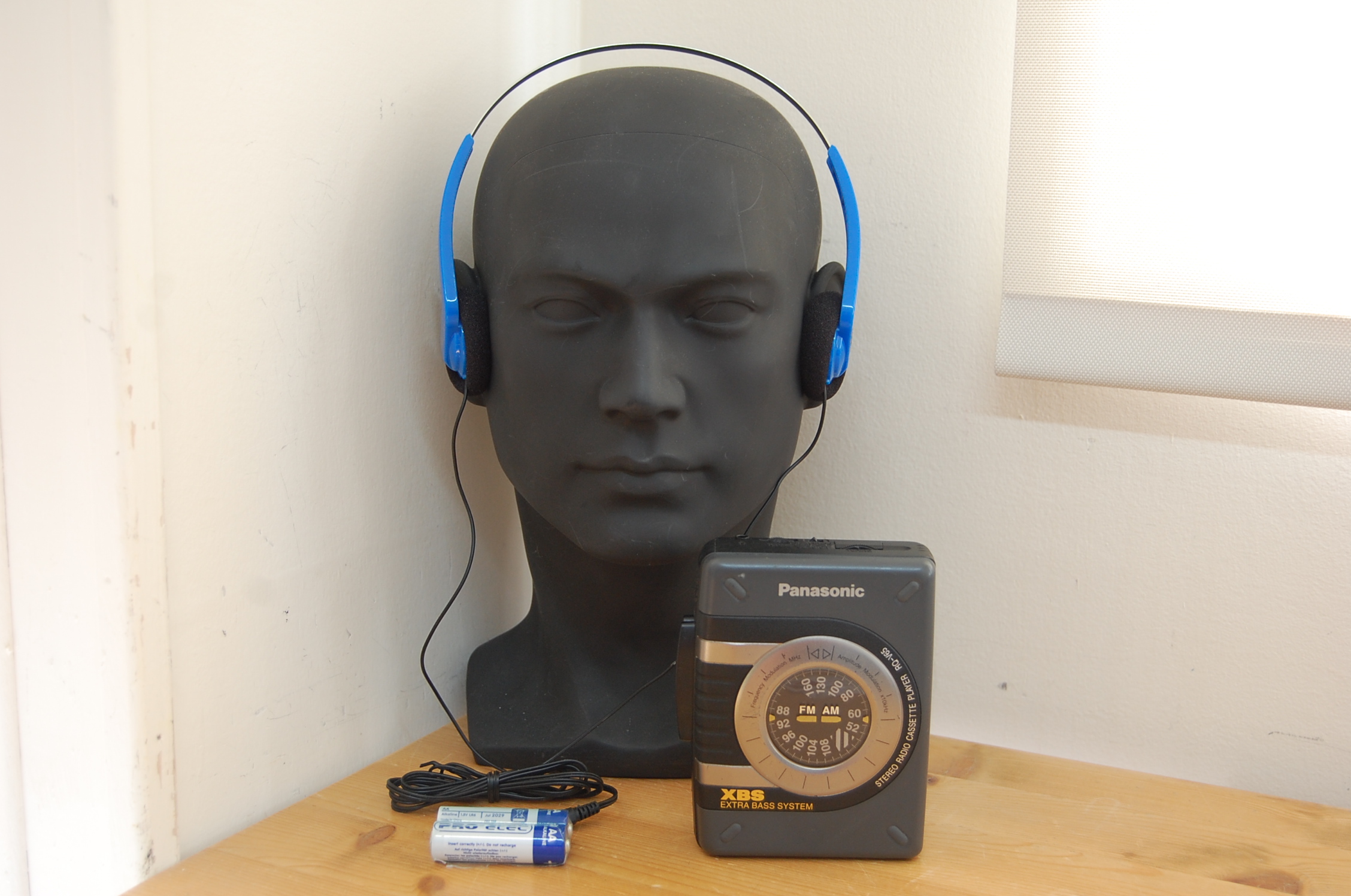 REFURBISHED Panasonic RQ-V65 Stereo Radio Cassette Player XBS Retro Vintage