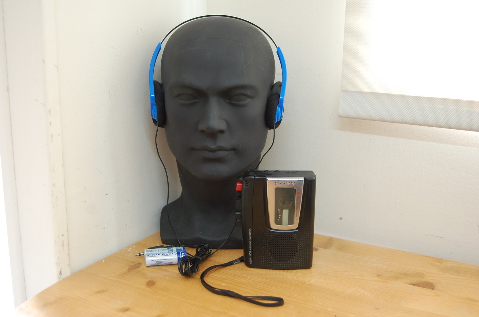 REFURBISHED Sony Cassette-Corder TCM-453V Dictaphone Portable Cassette Recorder