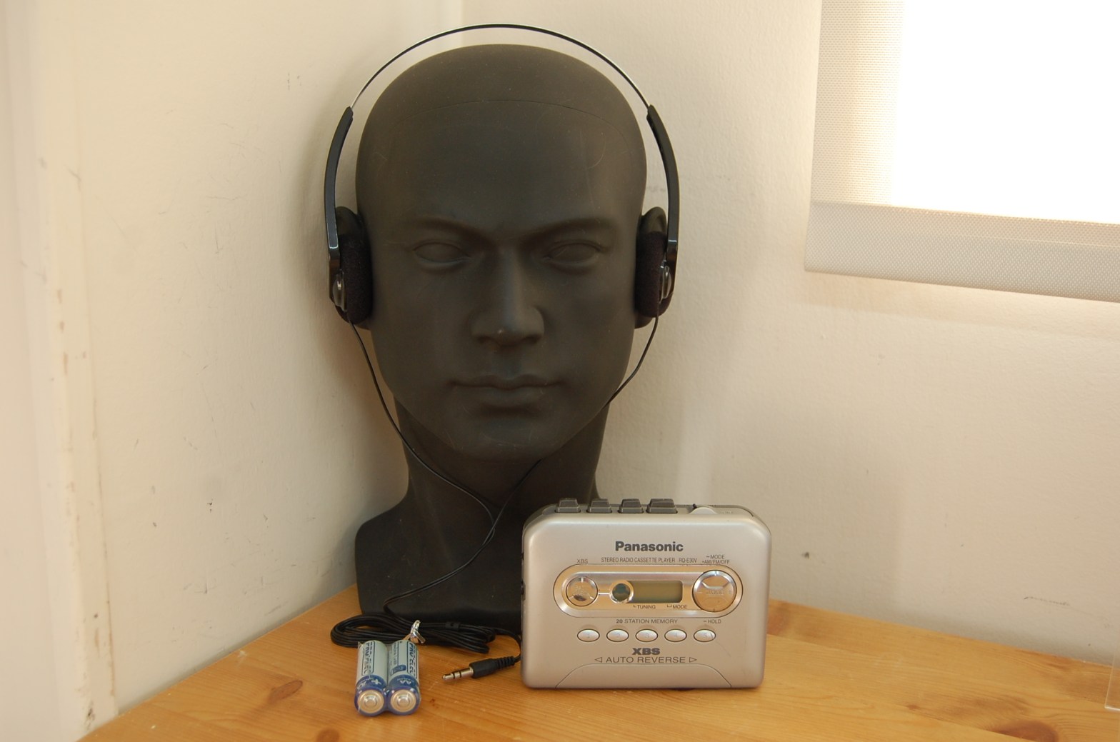 REFURBISHED Panasonic RQ-E30V Stereo Cassette Player XBS Walkman New Belt Retro